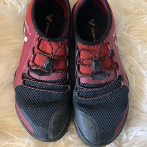 Vivo Barefoot Red and Black minimalist Athletic Shoes